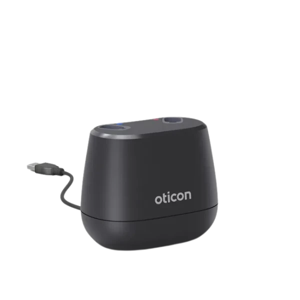 thumbnail image 2 of Oticon Desktop Charger 1.0 MiniRite R – Lightly Used With Power Cable & Adapter 2 of 6